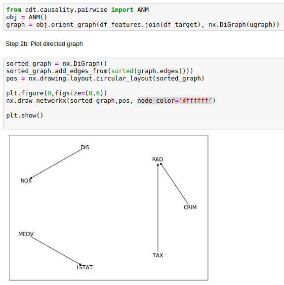 causal discovery with cdt and boston dataset