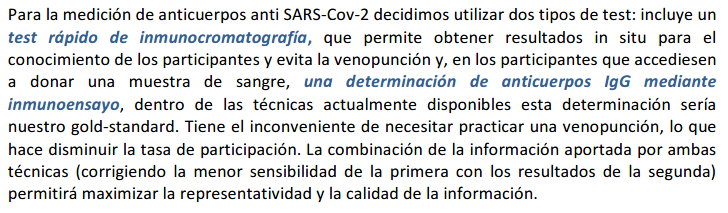 Seroprevalence methodology to compensate lower sensitivity